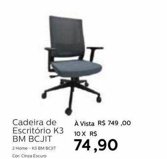 Cadeira de escritório k3 bm bcjit