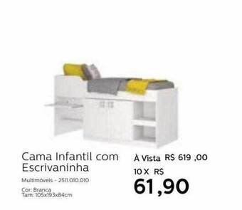 Grupo Formosa Cama infantil com escrivaninha oferta