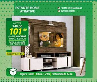 Estante home atrative