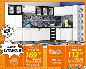 Lojas Cem Cozinha evidence ii oferta