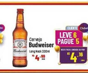 Max Atacadista Cerveja budweiser oferta
