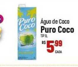 Água de coco puro coco