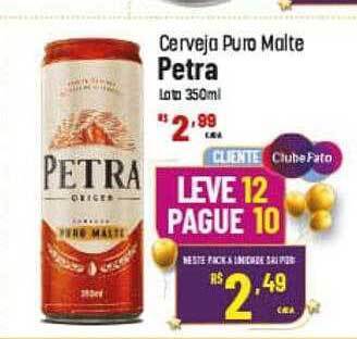 Cerveja puro malte petra