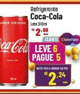Max Atacadista Refrigerante coca-cola lata 310ml oferta