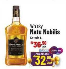 Max Atacadista Whisky natu nobilis oferta