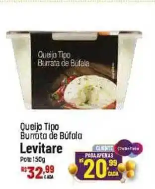 Max Atacadista Queijo tipo burrata de búfala levitare oferta