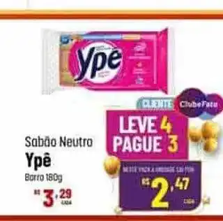 Max Atacadista Sabão neutro ypê barra oferta