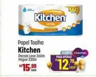 Papel toalha kitchen pacote