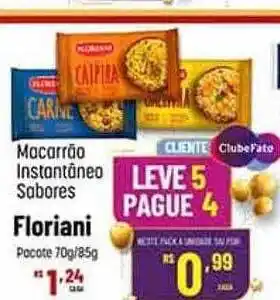 Max Atacadista Macarrão instantâneo sabores floriani pacote oferta
