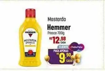 Max Atacadista Mostarda hemmer frasco oferta