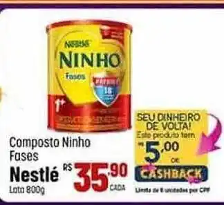 Max Atacadista Composto ninho fases nestlé oferta