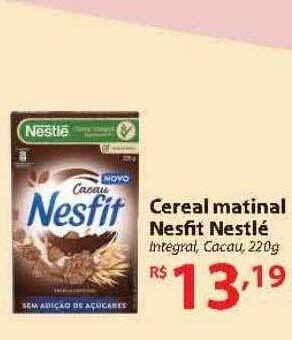 Nacional Cereal matinal nesfit nestlé oferta