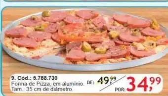 Quatro Estações Forma de pizza em aluminio oferta