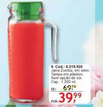 Quatro Estações Jarra zumba em vidro oferta