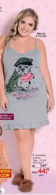 Camisola lorena tam