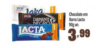 Rede Top Chocolate em barra lacta oferta