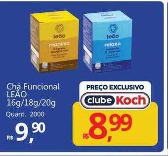 Chá funcional leao
