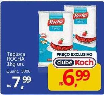 Supermercados Koch Tapioca rocha oferta