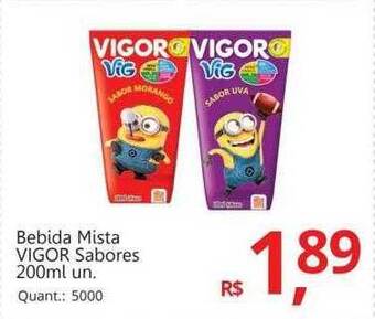 Supermercados Koch Bebida mista vigor sabores oferta