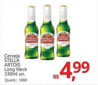 Supermercados Koch Cerveja stella artois long neck oferta