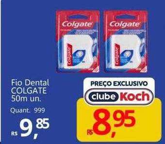 Supermercados Koch Fio dental colgate oferta