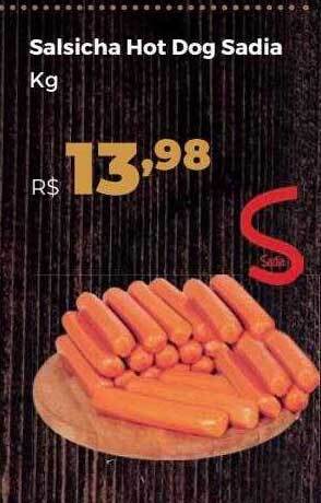 Villarreal Supermercados Salsicha hot dog sadia oferta