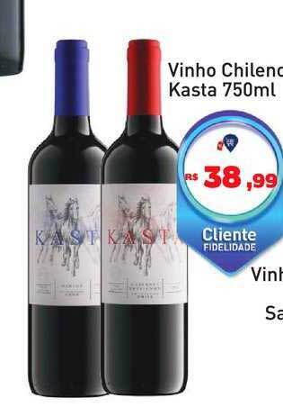 Tonin Superatacado Vinho chileno kasta oferta