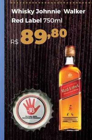 Whisky johnnie walker red label