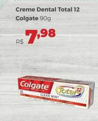 Villarreal Supermercados Creme dental total 12 colgate oferta