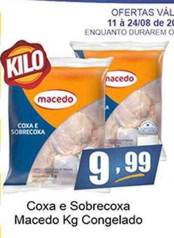 Dubom Supermercados Coxa e sobrecoxa macedo kg congelado oferta