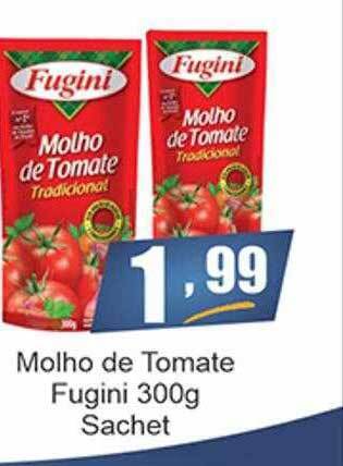 Dubom Supermercados Molho de tomate fugini oferta