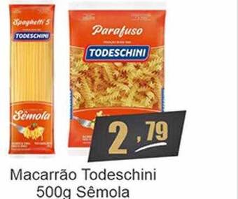 Dubom Supermercados Macarrão todeschini sêmola oferta