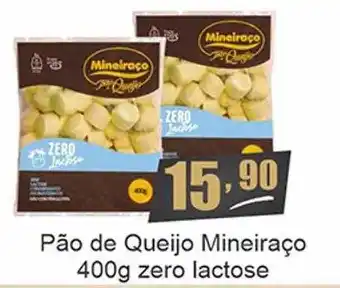 Pão de queijo mineiraço zero lactose