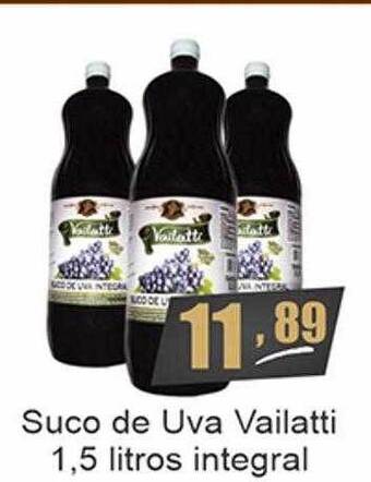 Dubom Supermercados Suco de uva vailatti integral oferta
