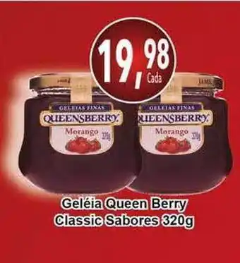 Geléia Queen Berry Classic Sabores 320g