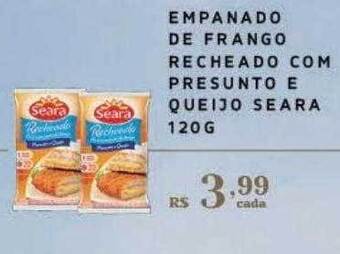 Empório Bahamas Empanado de frango recheado com presunto e queijo seara oferta