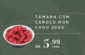 Tâmara com caroço mon chou