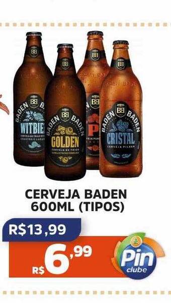 Pinheiro Supermercado Cerveja baden tipos oferta