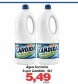 Água sanitária super candida