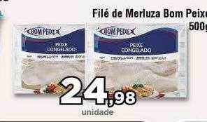 Copercana Filé de merluza bom peixe oferta