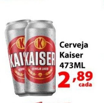 Supermercados Tischler Cerveja Kaiser 473ml oferta