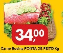 Supermercados Nori Carne Bovina Ponta de Peito 1kg oferta