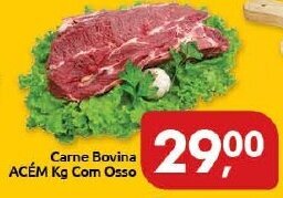 Supermercados Nori Carne Bovina Acem 1kg com osso oferta