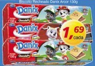 Biscoito Recheado Danix Arcor 130g