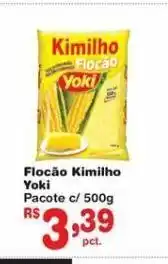 Makro Flocâo kimilho yoki pacote c/ 500g oferta