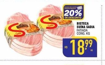 Mercantil Rodrigues Bisteca suina sadia oferta