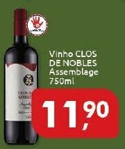 Supermercados Nori Vinho Clos Des Nobles assemblage 750ml oferta