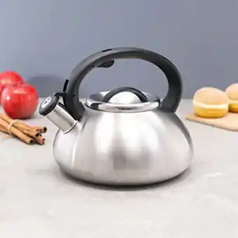 Preçolândia Chaleira inox 2,7l bojuda prata - meridional oferta