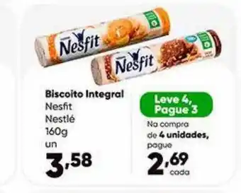 Zaffari Biscoito integral nesfit nestlé oferta