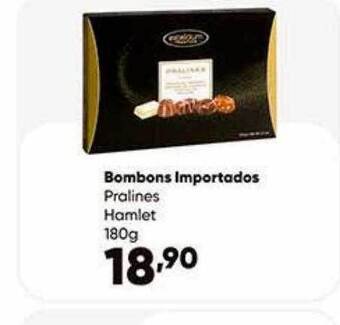 Zaffari Bombons importados pralines hamlet oferta